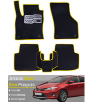TOYOTA AURİS (2006-2012) Uyumlu EVA Paspas Tam Set–Oto Paspas,Araca Özel,Kolay Montaj