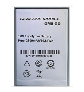 General Mobile Gm8 Go Pil Batarya