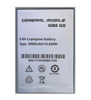 General Mobile Gm8 Go Pil Batarya