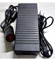 Çakmak Adaptörü Araç Çakmaklık Çevirici Oto buzdolabı Ev Tipi Çevirici Adaptör120W/10A/12Volt (Siyah)