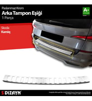 Skoda Kamiq Krom Arka Tampon Eşiği 2019 Üzeri
