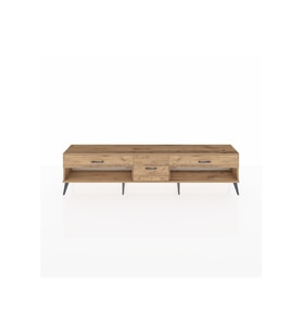 Arges TV Ünitesi 3 Çekmeceli  220x30x51 Çam-Aytaşı/Çam