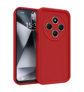 Redmi 14C Kılıf Viera Silikon - Kırmızı