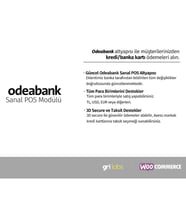WooCommerce / Wordpress - Odeabank Sanal POS Modülü