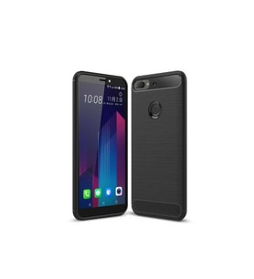 HTC Desire 12 Plus Uyumlu Kılıf Zore Room Silikon Kapak (Siyah)