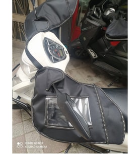 Honda Yeni Activa 125 Deluxe 2023 Uyumlu Telefon Tutuculu Elcik Koruma Supermoto (Renksiz)