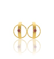 Kadir Jewellery 22 Ayar Altın Kaplama Vintage Küpe -El İşçiliği Ve Hipoalerjenik Küpe