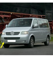 VW Caravelle T5 2004-2009 Ön Tampon Sağ Sis Farı Çerçevesi 7H5807490