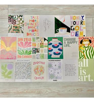POSTER SET ALL IS ART TASARIM DUVAR KAĞIDI (Karışık)