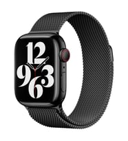 Apple Watch 42mm Uyumlu Kordon Hasır Metal Mıknatıslı Örgü Zore KRD-01 Kayış