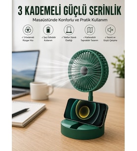 Masaüstü Taşınabilir Mini Soğutucu Vantilatör
