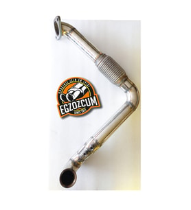 Ford Courier Transit uyumlu 2014-2016 downpipe