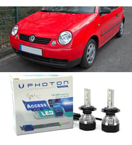 Vw Lupo Led Xenon Uzun + Kısa Far Ampulü H4 Access Yeni Seri Beyaz