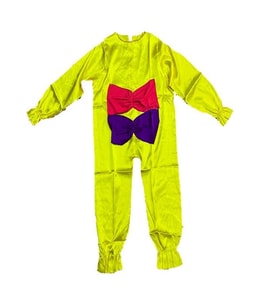 Mey İthalat® Çocuk Boy Saten Palyaço Kostümü