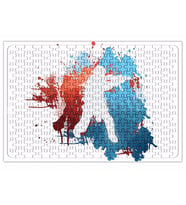 Counter Strike CS GO Logo Spray Puzzle 240 Parça Yapboz