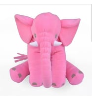 Büyük Uyku Arkadaşım Peluş Yumuşak Fil 60 cm [Pembe]