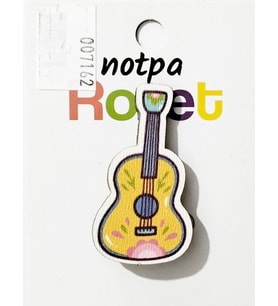 Notpa Rozet Ahşap Gitar - 3 adet