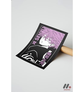 Tokyo Revengers Senju Poster, Çerçevesiz Yüksek Kalite Duvar Afişi - Anime Severlere