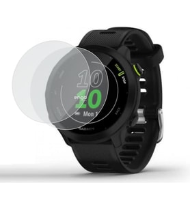 Garmin Forerunner 55 Ekran Koruyucu TPU Film 2 Adet (Şeffaf)