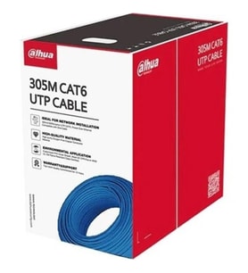 DAHUA PFM922I-6UN-C 305 METRE U/UTP 23AWG CCA MAVİ RENK CAT6 KABLO