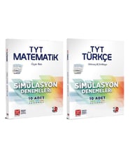 3D Yayınları TYT Matematik ve Türkçe Deneme Seti 2 Kitap
