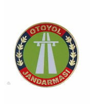 Otoyol Jandarması Timi 3D Arması, 2025 Yeni Model Cırtlı, Standart Ölçü, Plastik Ultra Kalite (Çok Renkli)