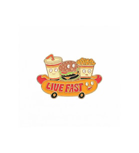 Fast Food Broş Hamburger Patates Hot Dog Rozet Pin
