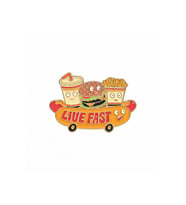 Fast Food Broş Hamburger Patates Hot Dog Rozet Pin