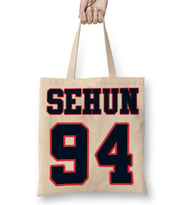 Exo Sehun 94 Bez Çanta Uzun Saplı