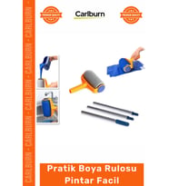 #Badana Profesyonel Damlatmaz Hazneli Kolay Duvar Boyama Seti Pratik Boya Rulosu Pintar Facil