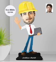 Kişiye Özel Mühendis Erkek Ahşap Eco Biblo -1