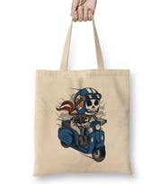 Skull Scooter Bez Çanta Uzun Saplı