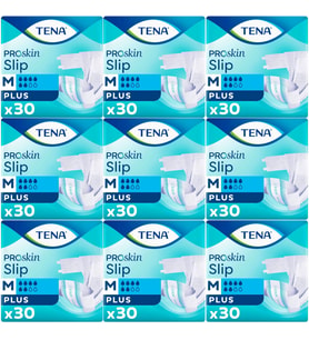 Tena Proskin Slip Plus Bel Bantlı Yetişkin Bezi M - Orta - Medium 270 Adet