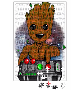 Baby Groot Baby Tree Don't Push Puzzle 240 Parça Yapboz