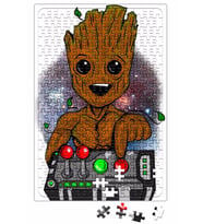 Baby Groot Baby Tree Don't Push Puzzle 240 Parça Yapboz