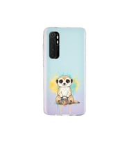 Xiaomi Mi Note 10 Lite ile Uyumlu Splash Mirket Tasarımlı Şeffaf Silikon Kılıf