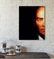 BK Home Atatürk Tasarımlı Kanvas Tablo-25