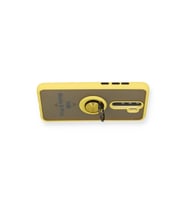 Xiaomi Redmi Note 8 Pro Kılıf Montreal Yüzüklü Silikon Kapak - Sarı