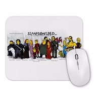 Game Of Thrones Simpsonized Mouse Pad