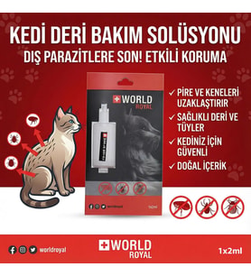 World Royal Kedi Deri Bakım Solüsyonu
