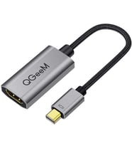 Projektör, MacBook, iMac ve HDTV Uyumlu Mini DisplayPort'tan HDMI'ya Dönüştürücü Aktarıcı Kablo (Siyah)