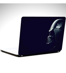 Star Wars Siyah Laptop Sticker 12 İnch (29X24CM)