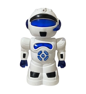 Robot Çarp Dön Sesli Işıklı 15 fonksiyonlu Robot 25 Cm
