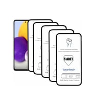 Samsung Galaxy A72 İle Uyumlu Ekran Koruyucu Tam Kaplayan 5li Set