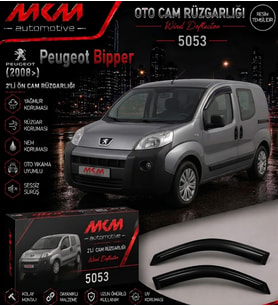 Peugeot Bipper (2008>) 2'li Ön Mugen Cam Rüzgarlığı