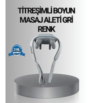 Titreşimli Boyun Masaj Cihazı Isı Terapili Şarjlı VNB-01 Ergonomik U Tasarım