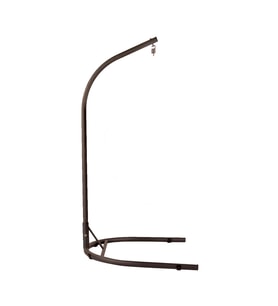 ReHome Capri Swing Tek Kişilik Metal Salıncak Ayağı Kahve