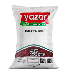 Yazar Sade Galeta Unu 25 Kg Çuval (Glutensiz)