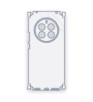 SChitec Realme P1 Pro 5G Uyumlu Fullbody Arka Kaplama Hidrojel Koruyucu Film