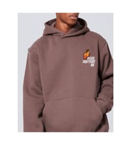 Unisex Oversize No7 Kapüşonlu Sweatshirt